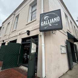 Exterior outside entrance of Galliano Restaurant - New Orleans, Louisiana Exterior outside entrance of Galliano Restaurant - New Orleans, Louisiana