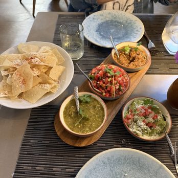 Dos Burros - Salsa trio, guacamole, & chips - Mexican Near Me - Saratoga, California