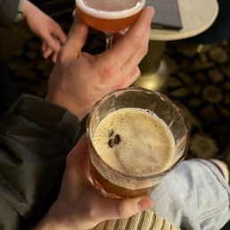 Paper plane and espresso, old-fashioned