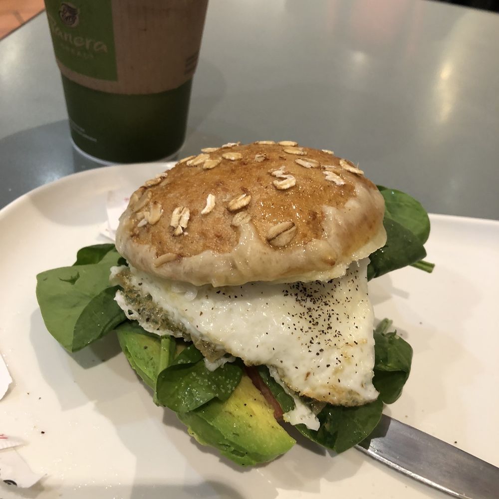 Panera Bread - Avocado, egg white and spinach sandwich - Sandwiches Near Me - Concord, California Panera Bread - Avocado, egg white and spinach sandwich - Sandwiches Near Me - Concord, California