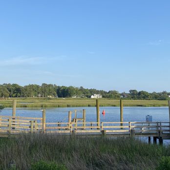 Captain Nance's - View from the restaurant patio. Beautiful! - Seafood Near Me - Calabash, North Carolina Captain Nance's - View from the restaurant patio. Beautiful! - Seafood Near Me - Calabash, North Carolina