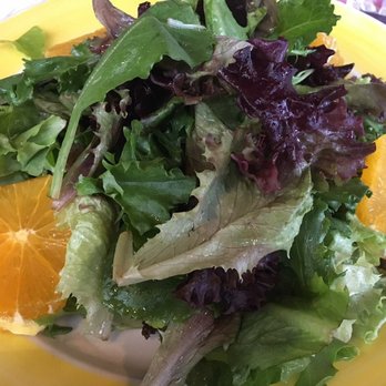 Vecchia Osteria - Siciliana salad - mixed greens with extra virgin olive oil and citrus dressing - Italian Near Me - Newtown, Pennsylvania