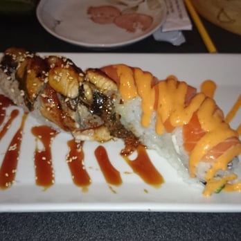 Ahoyama Restaurant - Ember Roll was pretty stinking good. - Sushi Bars Near Me - Hurst, Texas Ahoyama Restaurant - Ember Roll was pretty stinking good. - Sushi Bars Near Me - Hurst, Texas