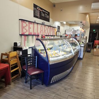 Gelateria Bella Roma - 9-25-24. Interior - Ice Cream & Frozen Yogurt Near Me - Sunnyvale, California Gelateria Bella Roma - 9-25-24. Interior - Ice Cream & Frozen Yogurt Near Me - Sunnyvale, California