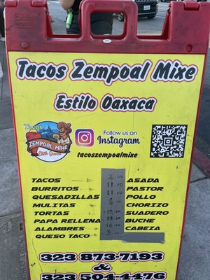 Tacos Zempoal Mixe Taco Stand by null