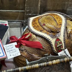 Crosseyed Moose Antique - Armadillo purse