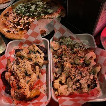 Strange Beast - Papas Santeria and the Roasted Cauliflower - Pizza Near Me - Miami, Florida Strange Beast - Papas Santeria and the Roasted Cauliflower - Pizza Near Me - Miami, Florida