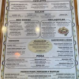 Brunch menu 3/2026