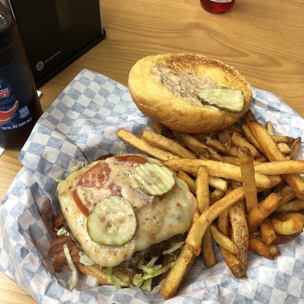 Rocket Burger & Subs - Cali burger with the top off - Burgers Near Me - Phoenix, Arizona Rocket Burger & Subs - Cali burger with the top off - Burgers Near Me - Phoenix, Arizona