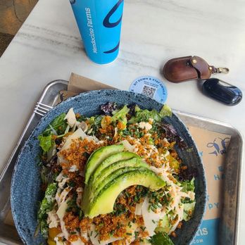 Mendocino Farms - The Farmhouse Ranch Salad with Chicken - Sandwiches Near Me - Costa Mesa, California