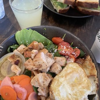 Lost Parrot Cafe - Latin Cobb salad with an over easy egg(side order) very satisfying and leaves you full! - Breakfast & Brunch Near Me - South Pasadena, California Lost Parrot Cafe - Latin Cobb salad with an over easy egg(side order) very satisfying and leaves you full! - Breakfast & Brunch Near Me - South Pasadena, California