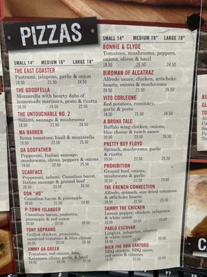 Menu photo 5 Goodfellas Pizza & Pasta Pacifica, CA Menu photo 5 Goodfellas Pizza & Pasta Pacifica, CA