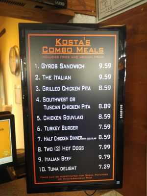 Menu photo 6 Kosta's Gyros Palatine, IL Menu photo 6 Kosta's Gyros Palatine, IL