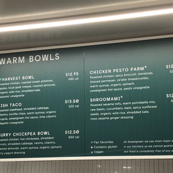 sweetgreen - Healthy Salads, Wraps, and Bowls - Menu - Salad Near Me - Sunnyvale, California sweetgreen - Healthy Salads, Wraps, and Bowls - Menu - Salad Near Me - Sunnyvale, California