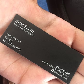 BROWS ON MAIN - Gisel's cute liddo business card :) - Eyelash Service Near Me - Miramar, Florida BROWS ON MAIN - Gisel's cute liddo business card :) - Eyelash Service Near Me - Miramar, Florida