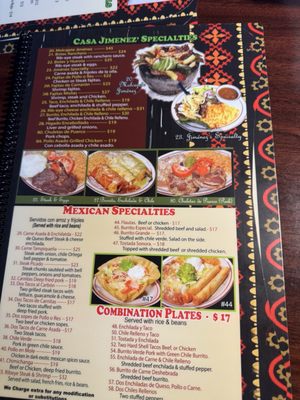 Menu photo 3 Casa Jimenez Perris, CA