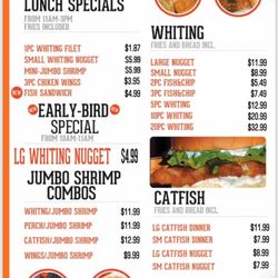 Gowdy's Seafood of Gary - Menu pg. 2