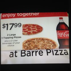 Barre Pizza