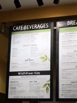 Menu photo 3 Wildflower Tempe, AZ