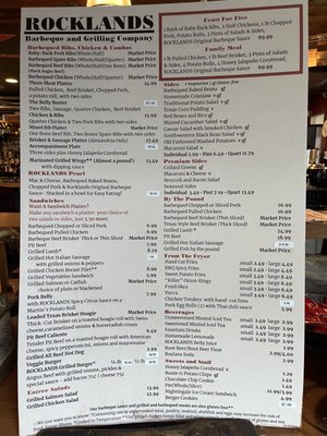 Menu photo 8 Rocklands Barbeque and Grilling- Arlington Arlington, VA