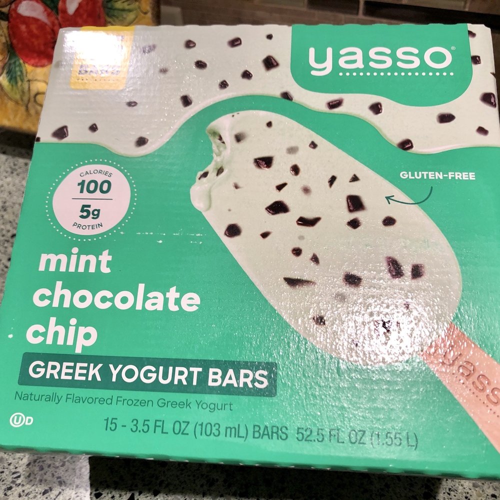 Yasso - Mint Chocolate Chip (Costco) - VN - Ice Cream & Frozen Yogurt Near Me - Quincy, Massachusetts
