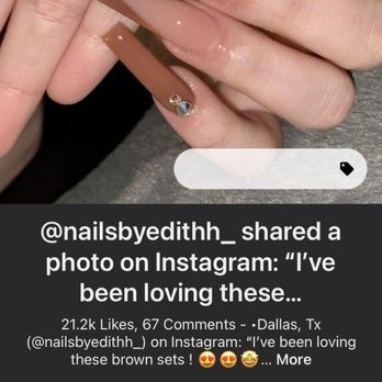 Vanity Nails - Reference photo I provided - Nail Salons Near Me - Wellington, Florida