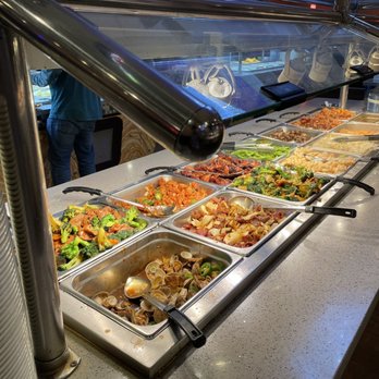 East Buffet - One of the stir fry sections - Buffets Near Me - Austin, Texas