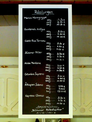 Menu photo 3 Nordsee - Kaffee - Rösterei Büsum, SH