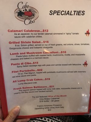 Menu photo 7 Cafe Cibo St Petersburg, FL
