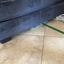 Ana's Top Quality Cleaning - Mopping under the sofas