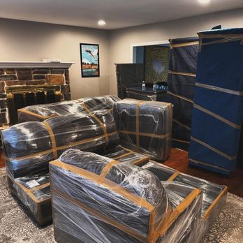Security Moving Company - We wrapped all the furniture. - Movers Near Me - Frisco, Texas Security Moving Company - We wrapped all the furniture. - Movers Near Me - Frisco, Texas