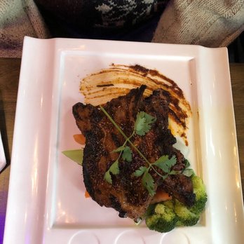 Enthaice Thai Kitchen - Lemongrass pork chop - Thai Near Me - Astoria, New York Enthaice Thai Kitchen - Lemongrass pork chop - Thai Near Me - Astoria, New York