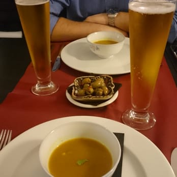 Dar Salam - Sopa de apio, perejil y fideos, regalo del restaurante - Moroccan Near Me - Valencia, V
