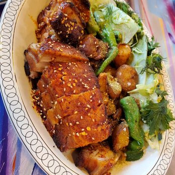 Little Bear - XL HUNK OF MEAT - pork belly style - New American Near Me - Atlanta, Georgia