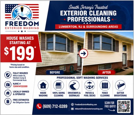 Freedom Exterior Washing on Yelp