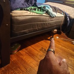 International Furniture - I brought this twin size bed frame 25 days later the Weldon broke off wasn't built correctly the owner gave me hard time