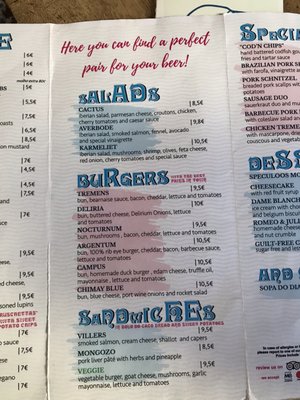 Menu photo 2 Delirium Tremens Lisbon, 11