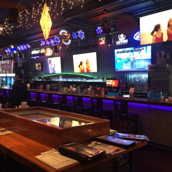 Orange Bar - Bar. Big empty bar - Korean Near Me - Buena Park, California