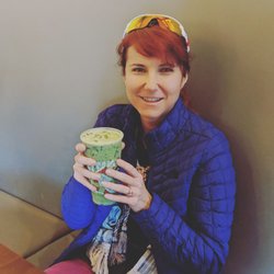 Alexander Hoghooghi, MD DDS - Not even 24 hours after surgery: pain free and sipping on iced green tea latte.