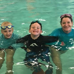 Swim Lessons Raleigh - Families Love Coach Laura