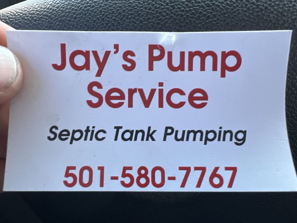 Slide of Jay's Pump Service