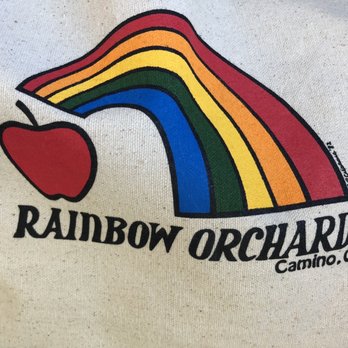 Rainbow Orchards - Check out the cool tote bag This design also available on shirts for babies, kids, and adults - Fruits & Veggies Near Me - Camino, California Rainbow Orchards - Check out the cool tote bag This design also available on shirts for babies, kids, and adults - Fruits & Veggies Near Me - Camino, California