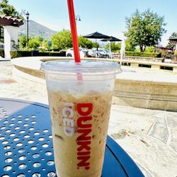 Dunkin' - Iced pumpkin cappuccino.. because it's officially pumpkin season ;)