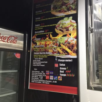 Fuegos Taco Shack and Grill - Menu - Food Trucks Near Me - Bakersfield, California Fuegos Taco Shack and Grill - Menu - Food Trucks Near Me - Bakersfield, California