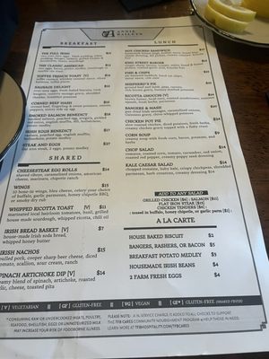 Menu photo 5 Annie Bailey's Irish Public House Lancaster, PA