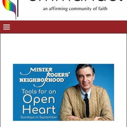 Emmanuel United Methodist Church - Excited for September sermons!