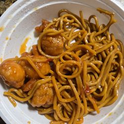 This is supposed to be "the Orange Chicken "