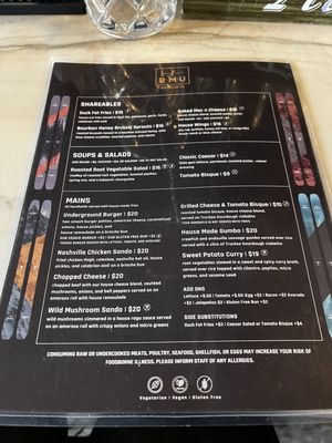 Menu photo 6 RMU Truckee Truckee, CA