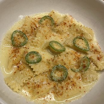 Rolf and Daughters - Agnolotti, sweet corn - New American Near Me - Nashville, Tennessee Rolf and Daughters - Agnolotti, sweet corn - New American Near Me - Nashville, Tennessee