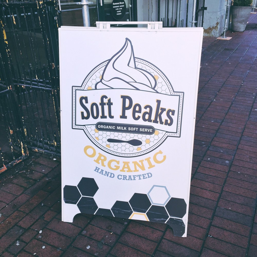 Soft Peaks - Sign outside - Ice Cream & Frozen Yogurt Near Me - Vancouver, British Columbia Soft Peaks - Sign outside - Ice Cream & Frozen Yogurt Near Me - Vancouver, British Columbia